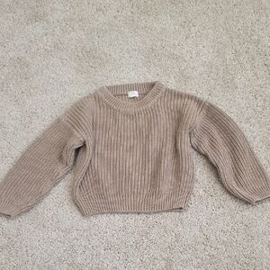 LMB & CO. Tan Knit Sweater